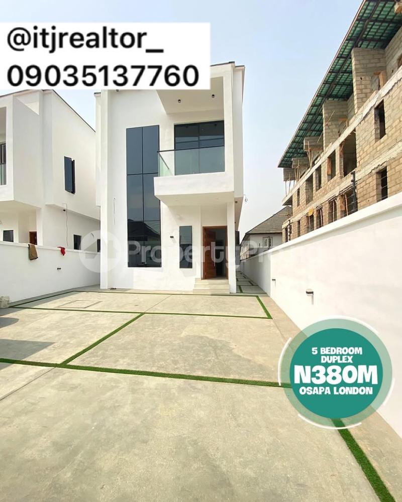 5 bedroom House for sale Osapa london Lekki Lagos