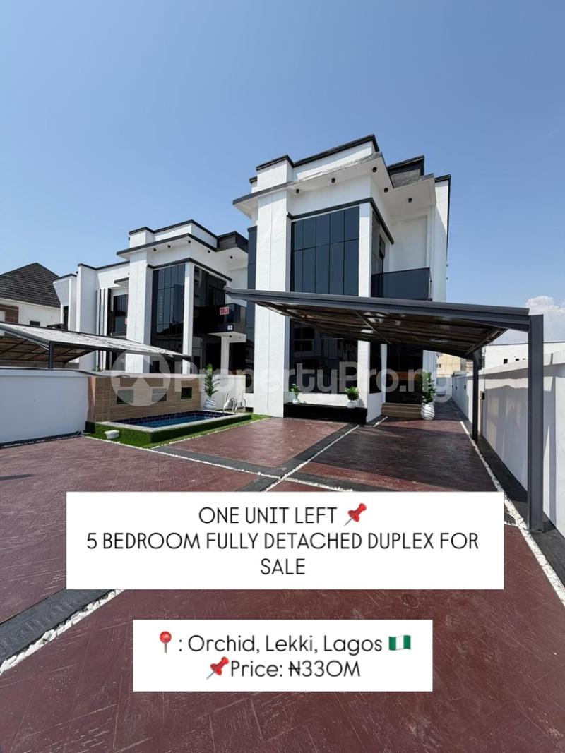 5 bedroom House for sale Orchid Lekki Lagos