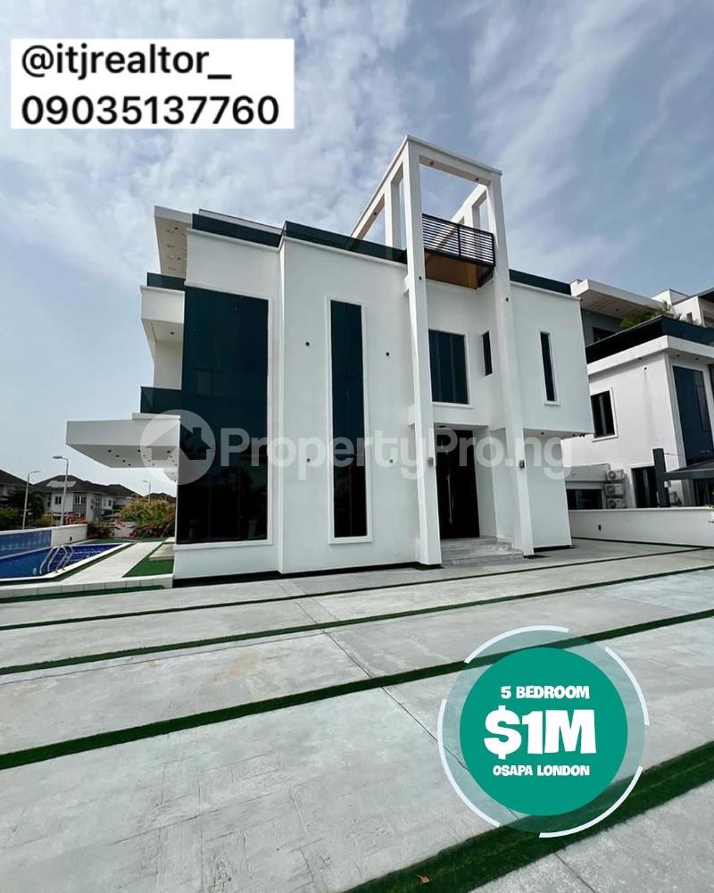 5 bedroom House for sale Pinnock Osapa london Lekki Lagos