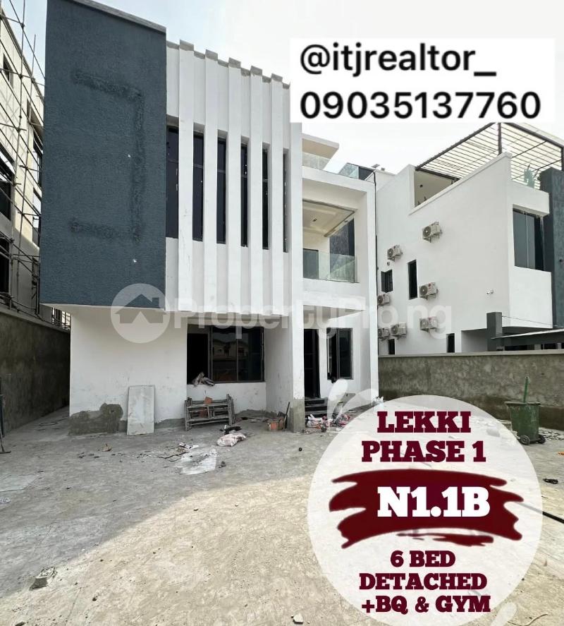 6 bedroom House for sale Lekki Phase 1 Lekki Lagos