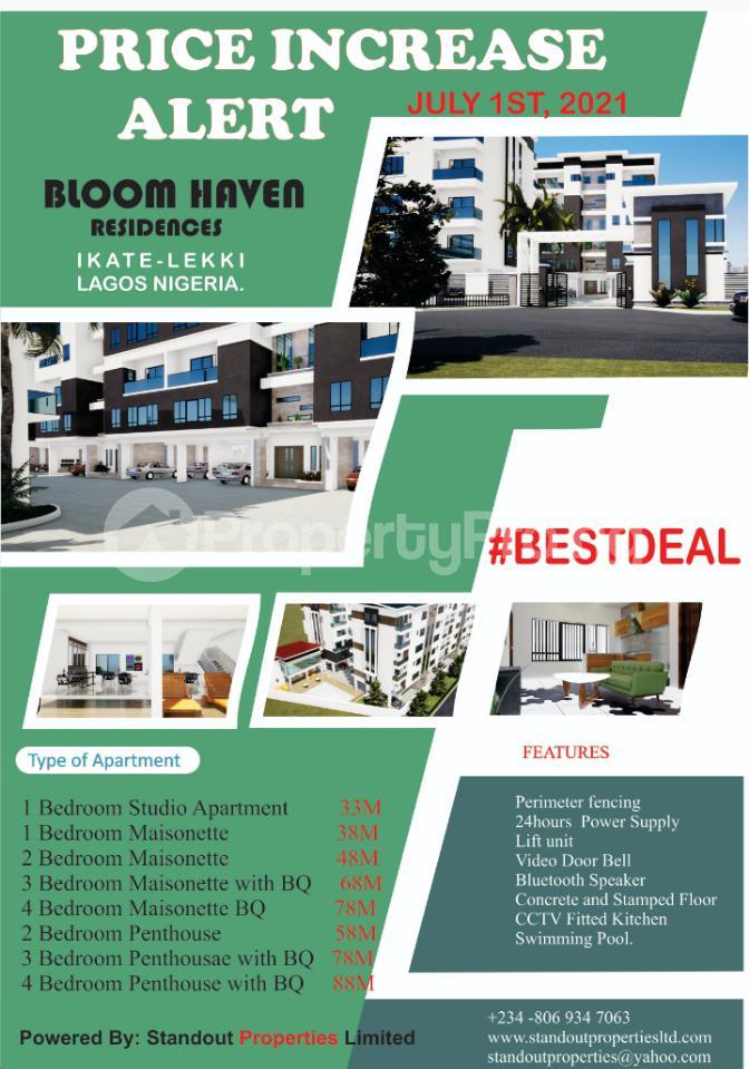 2 bedroom House for sale Lekki Phase 1 Ikate Lekki Lagos