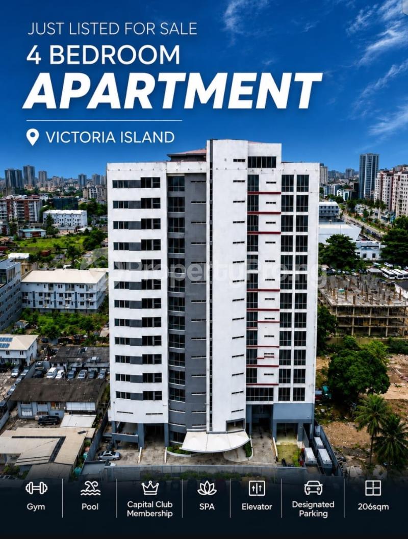 4 bedroom Flat / Apartment for sale Ademola Adetokunbo Victoria Island Lagos
