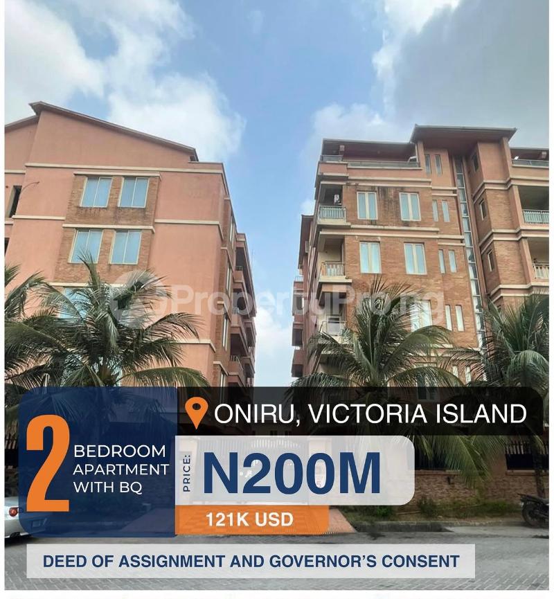 2 bedroom Flat / Apartment for sale Oniru Palace Way Victoria Island Lagos