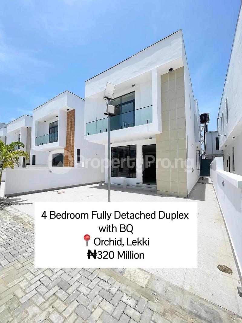 4 bedroom House for sale Orchid Lekki Lagos