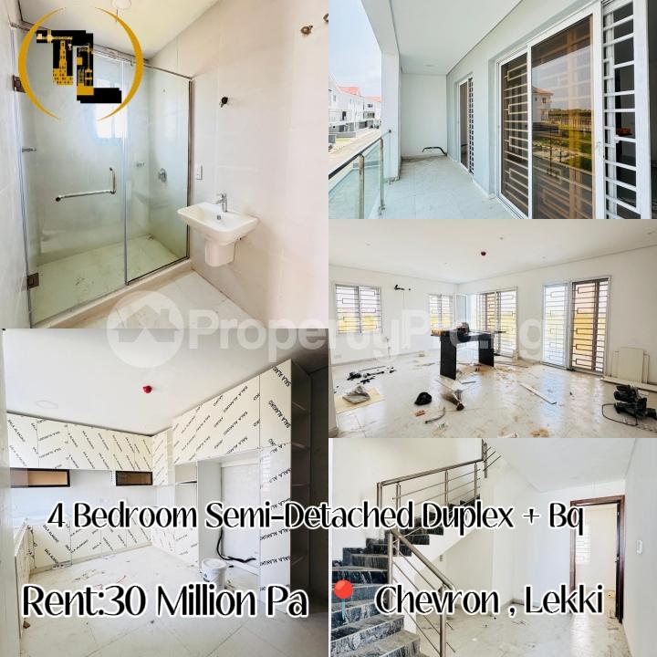 4 bedroom House for rent Chevron Lekki Lagos