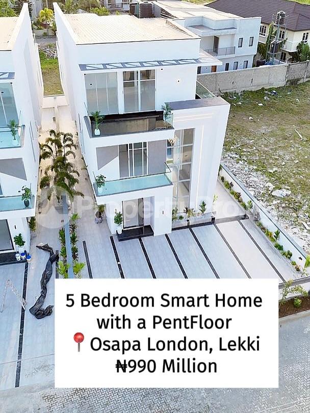 5 bedroom House for sale Osapa london Lekki Lagos