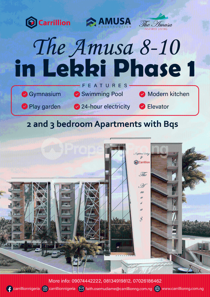 2 bedroom Flat / Apartment for sale Lekki Phase 1 Lekki Lagos