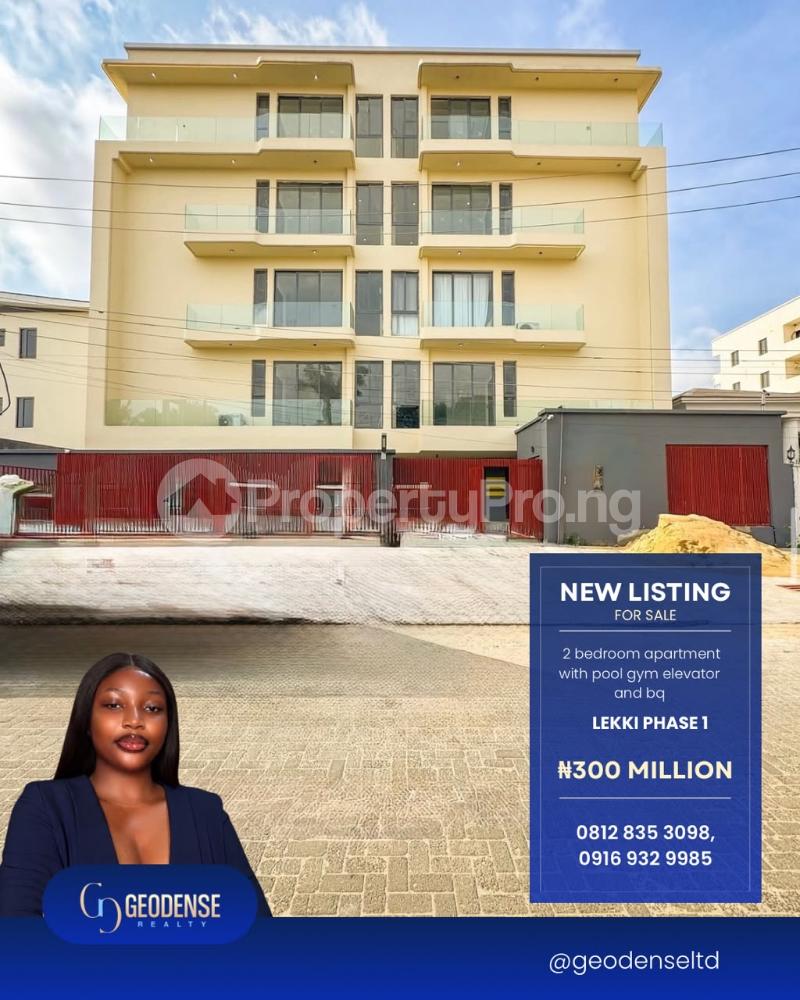 2 bedroom Flat / Apartment for sale Lekki Phase 1 Lekki Lagos