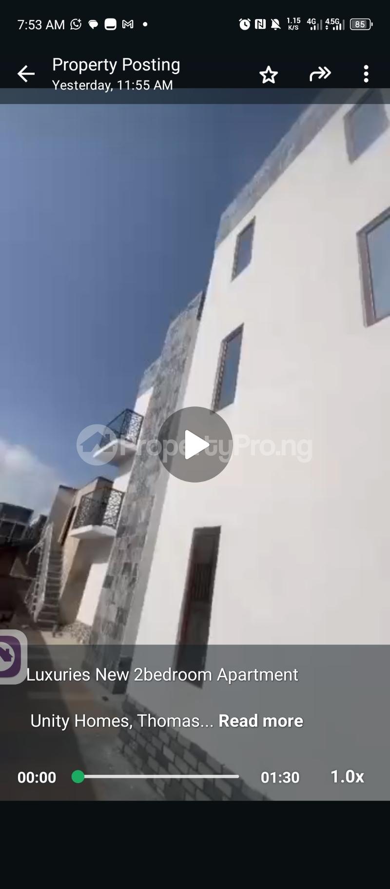 2 bedroom Flat / Apartment for rent Unity Estate, Thomas Estate Thomas estate Ajah Lagos