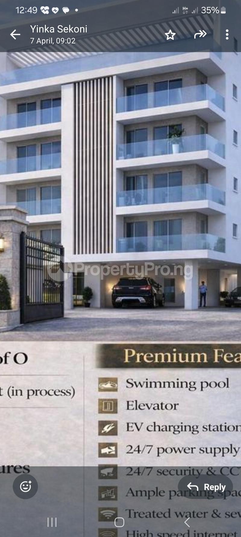 Flat / Apartment for sale Freedom Lekki Phase 1 Lekki Lagos