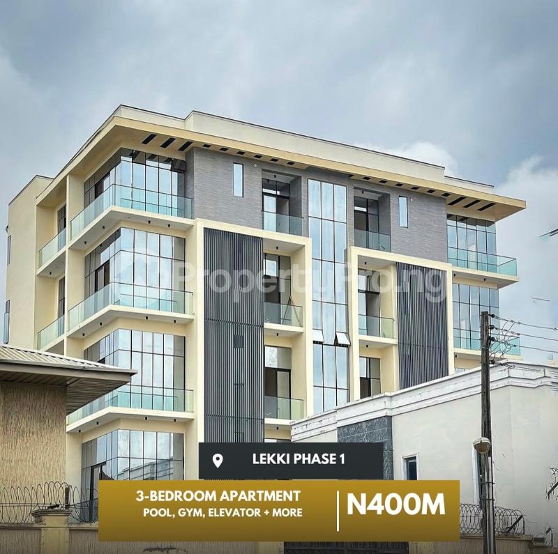 3 bedroom Flat / Apartment for sale Admiralty Lekki Phase One Lekki Phase 1 Lekki Lagos
