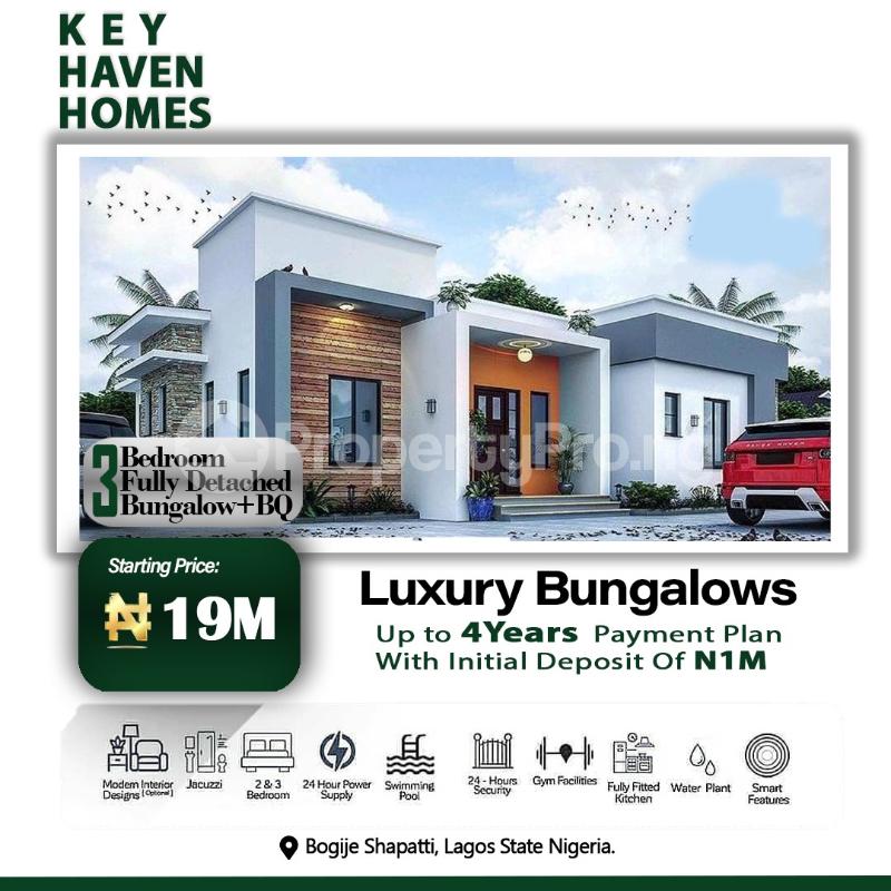 3 bedroom House for sale Bogije Shapati Area, Off Lekki Epe Expressway Ibeju-Lekki Lagos - 0