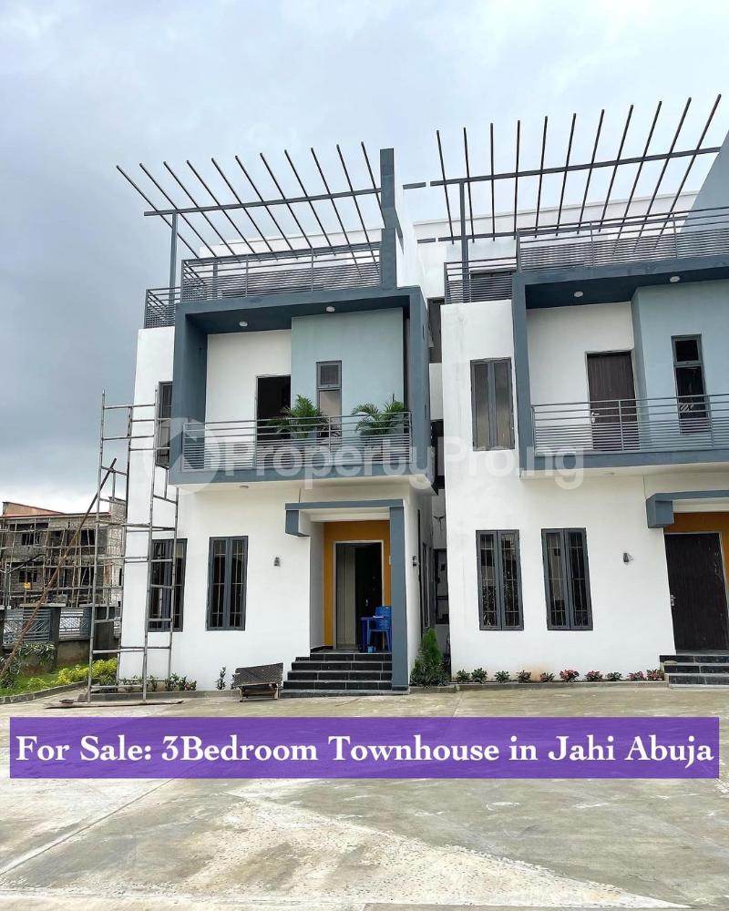 3 Bedroom House in Jahi Abuja House for sale in jahi House in jahi