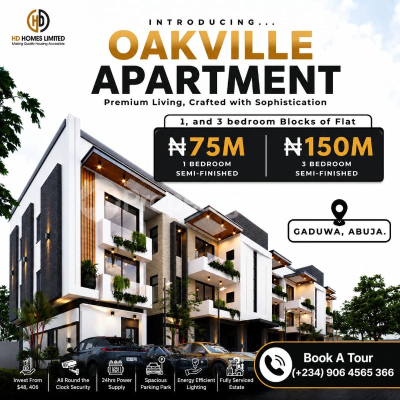 3 bedroom House for sale Near Lafayette Estate Gaduwa Abuja