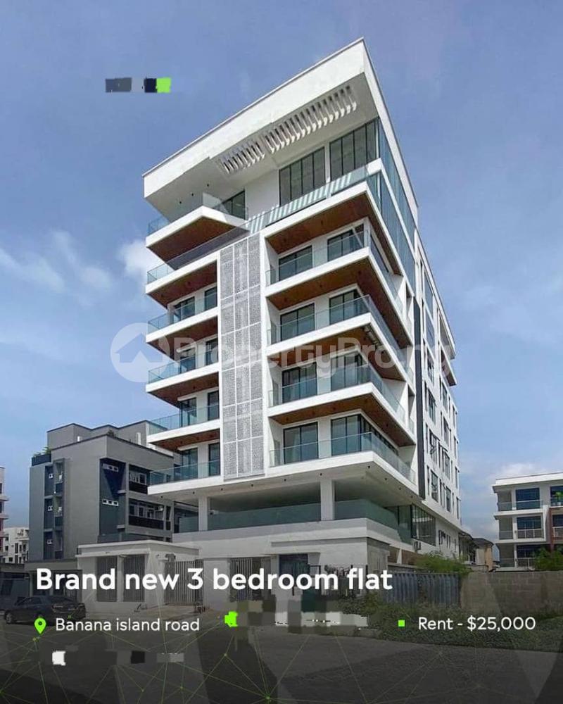 3 bedroom Flat / Apartment for rent  Banana Island Ikoyi Lagos