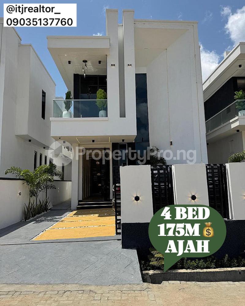 4 bedroom House for sale Ajah Lagos