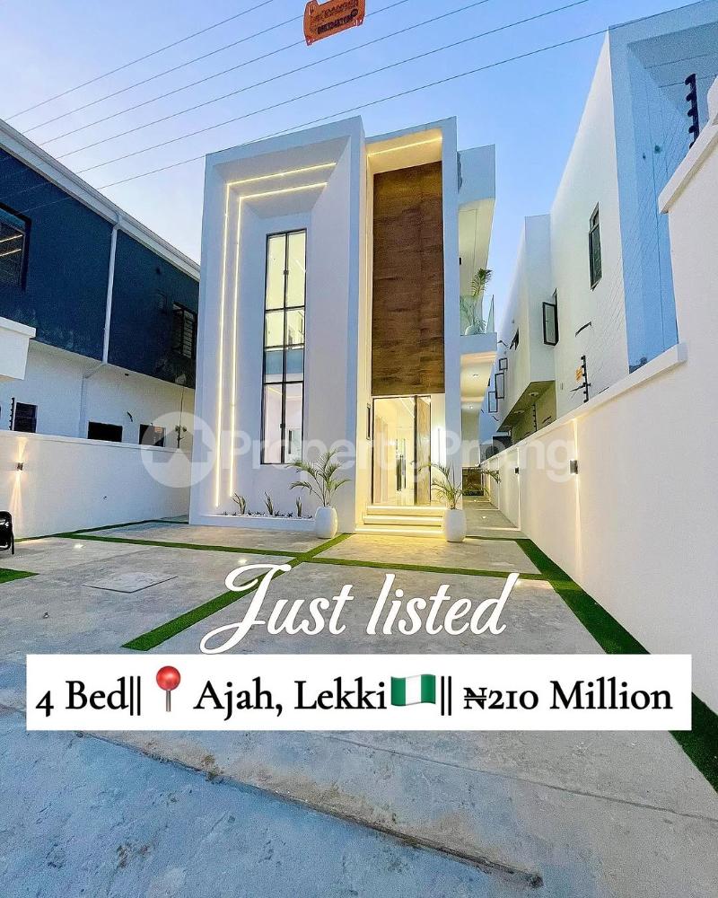 4 bedroom House for sale Ajah Lagos