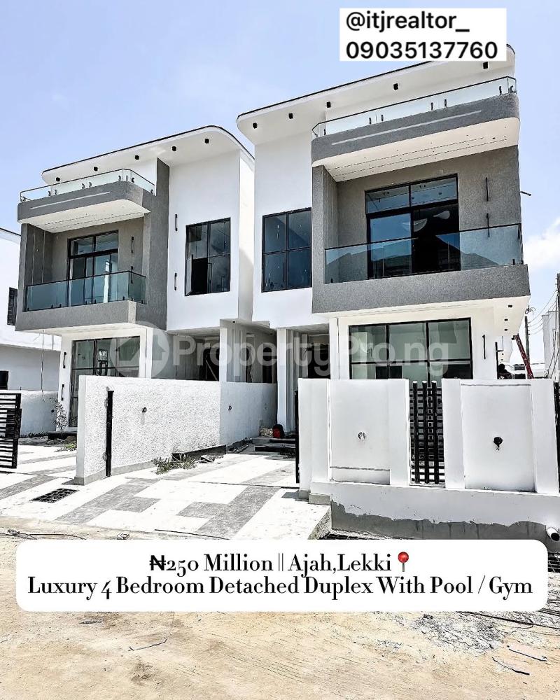 4 bedroom House for sale Ajah Lagos