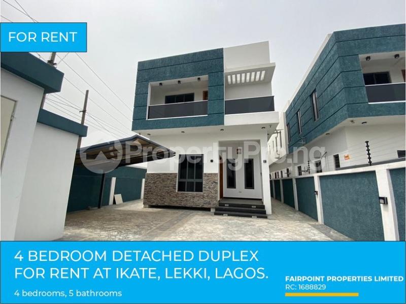 4 bedroom House for rent   Ikate Lekki Lagos