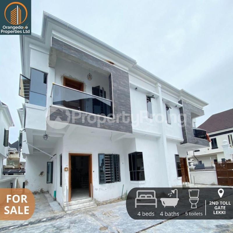 4 bedroom House for sale 2nd Toll Gate chevron Lekki Lagos