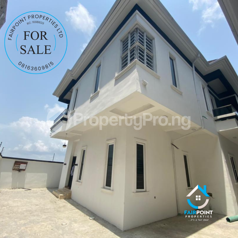 4 bedroom House for sale chevron Lekki Lagos