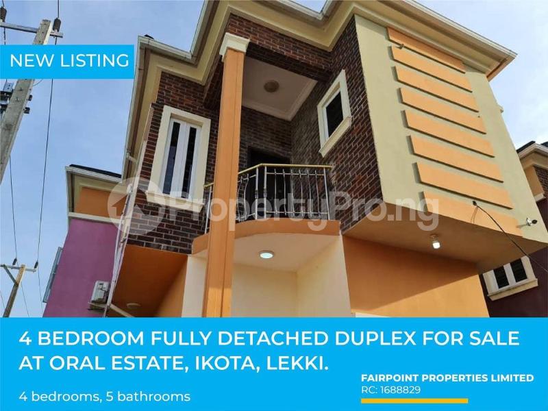 4 bedroom House for sale Oral Estate Lekki Lagos - 0