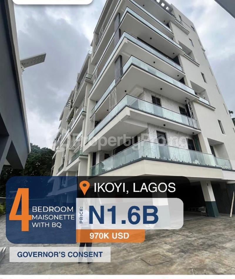 4 bedroom House for sale Old Ikoyi Lagos Old Ikoyi Ikoyi Lagos