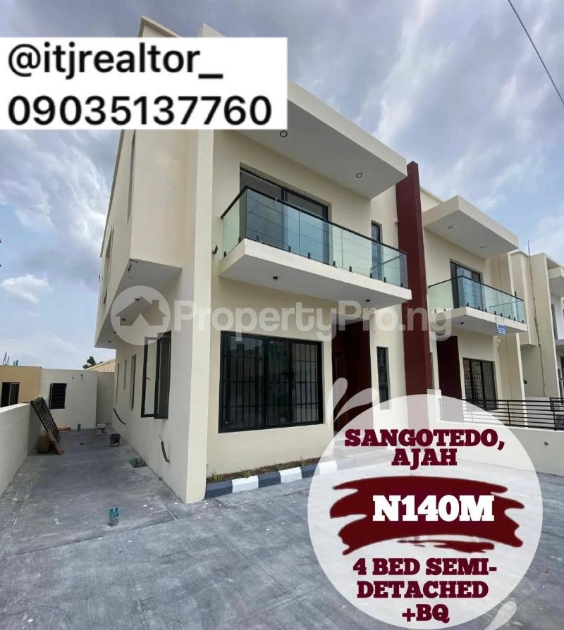4 bedroom House for sale Sangotedo Ajah Lagos - 0