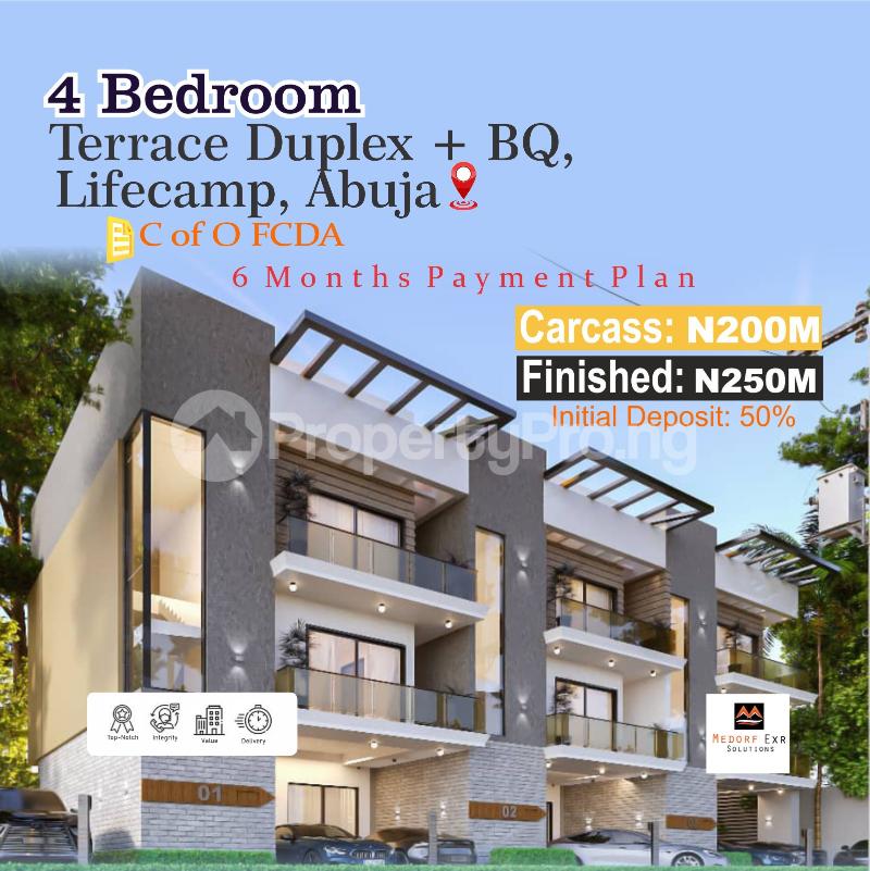 4 bedroom House for sale Life Camp Abuja - 3
