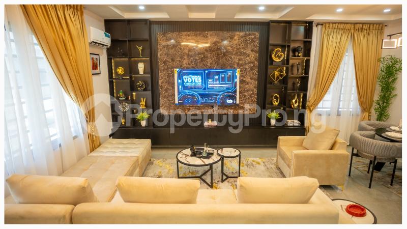 House for shortlet Atlantic Layout General Paint Lekki Gardens estate Ajah Lagos