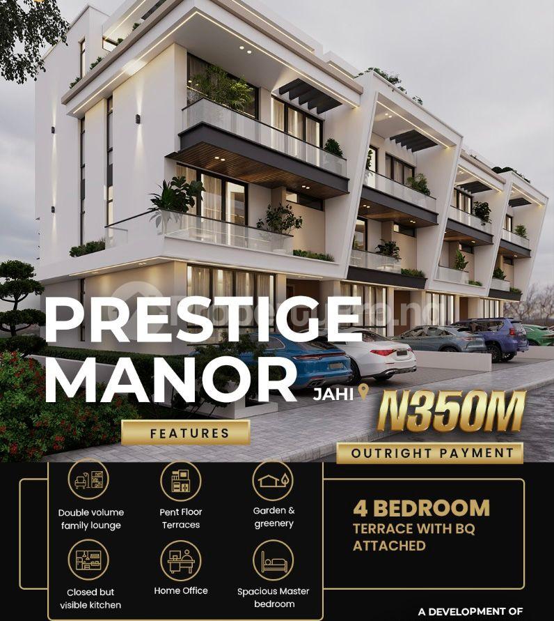 4 bedroom House for sale Jahi Abuja - 0