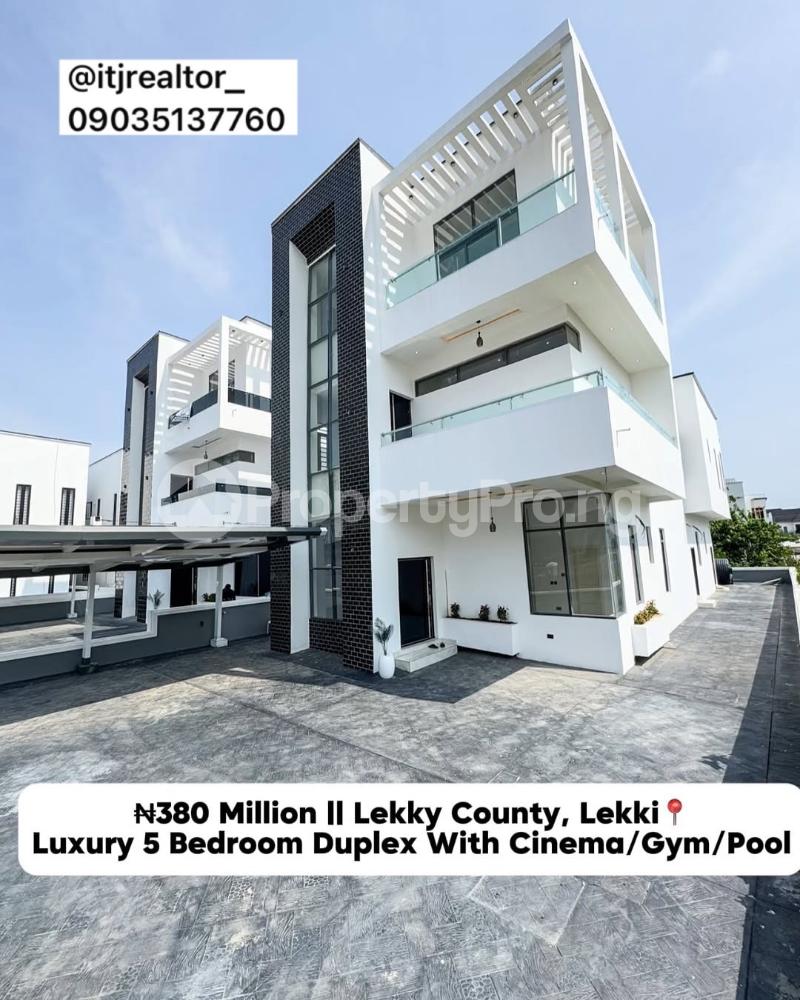 5 bedroom House for sale Megamound Estate Ikota Lekki Lagos