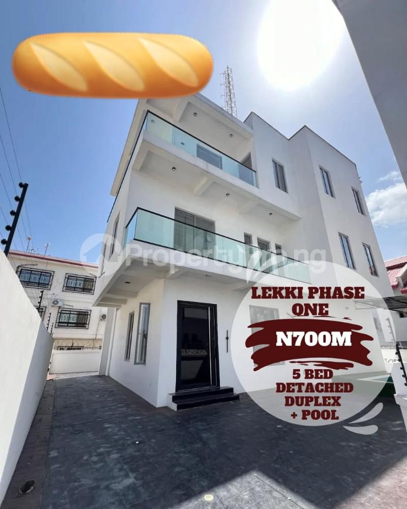 5 bedroom House for sale Lekki Phase 1 Lekki Lagos