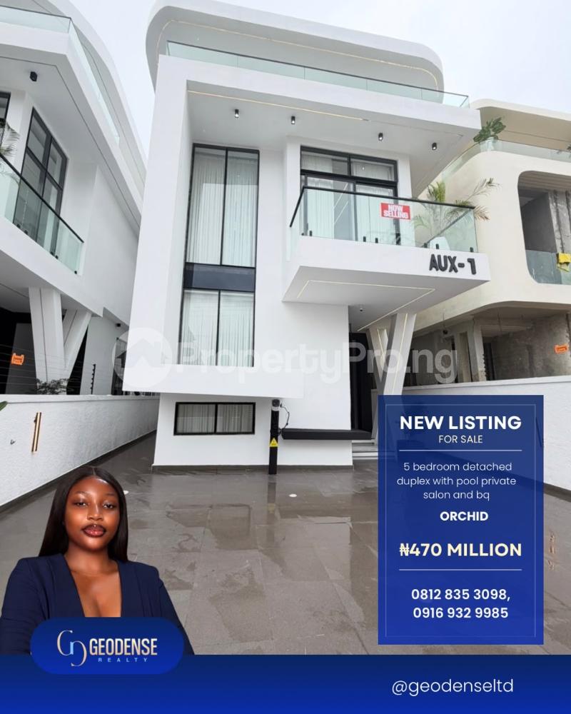 5 bedroom House for sale Orchid Lekki Lagos