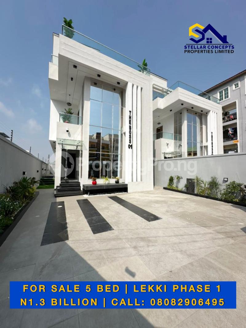 5 bedroom House for sale Lekki Phase 1 Lekki Lagos