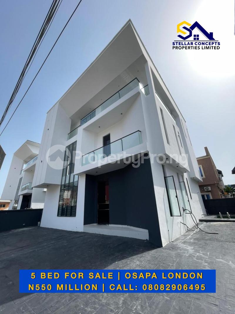 5 bedroom House for sale Agungi Osapa london Lekki Lagos