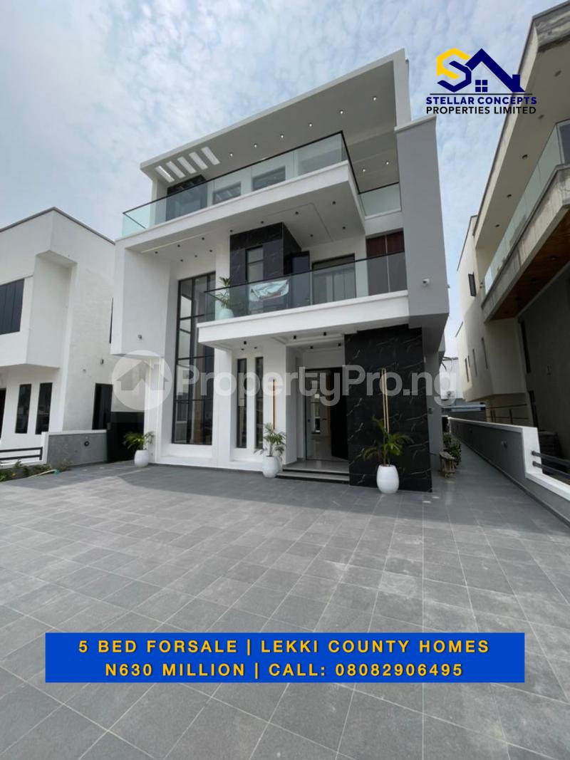 5 bedroom House for sale Lekki County Homes Ikota Lekki Lagos