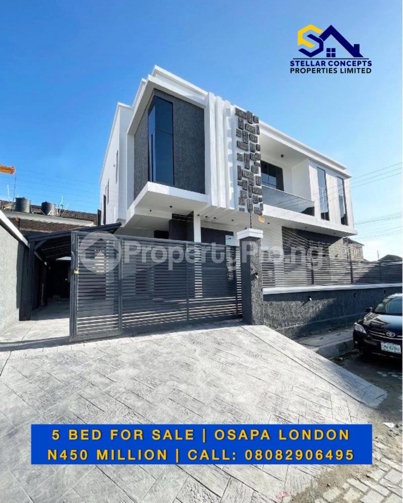 5 bedroom House for sale Agungi Osapa london Lekki Lagos