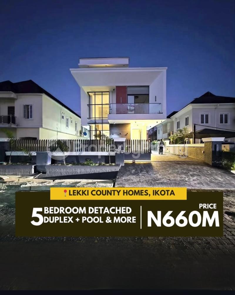 5 bedroom House for sale Lekki County Estate Lekki Lagos Ikota Lekki Lagos