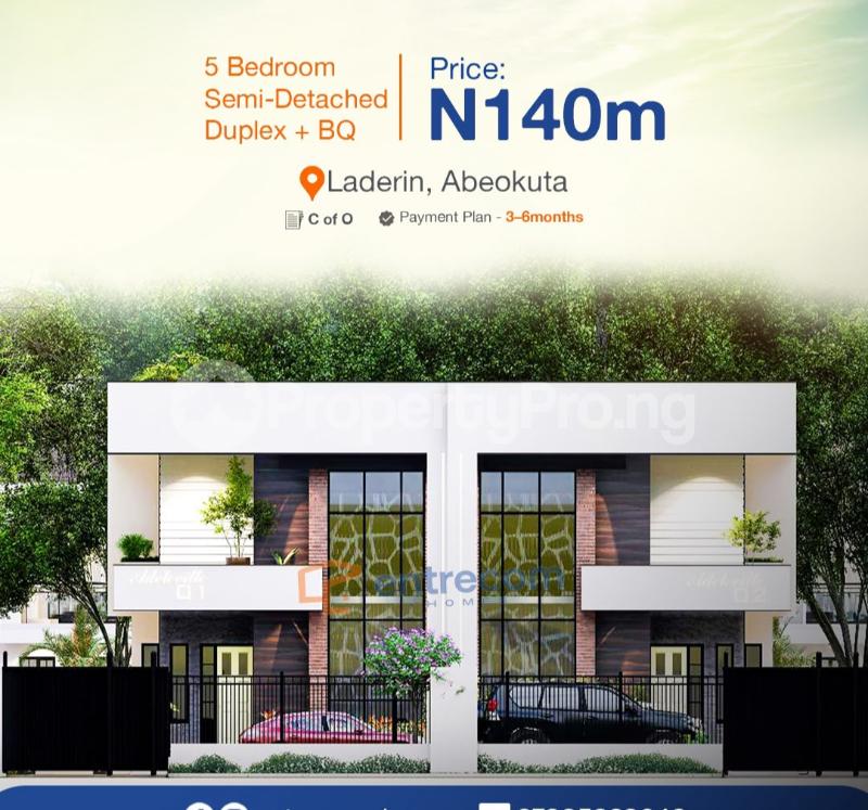 5 bedroom House for sale Abeokuta Ogun