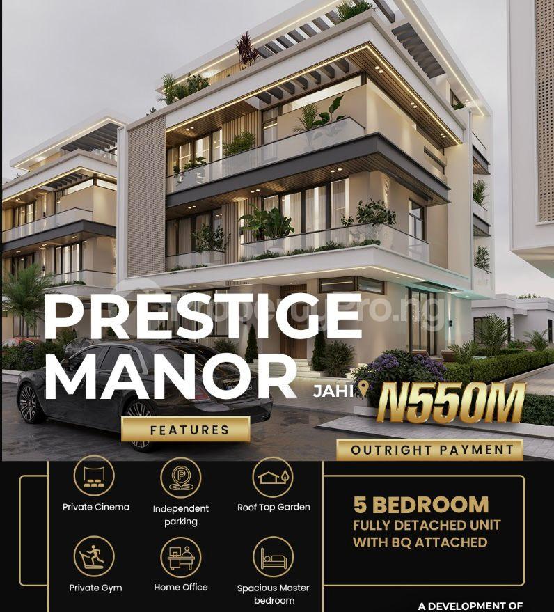 5 bedroom House for sale Jahi Abuja - 0