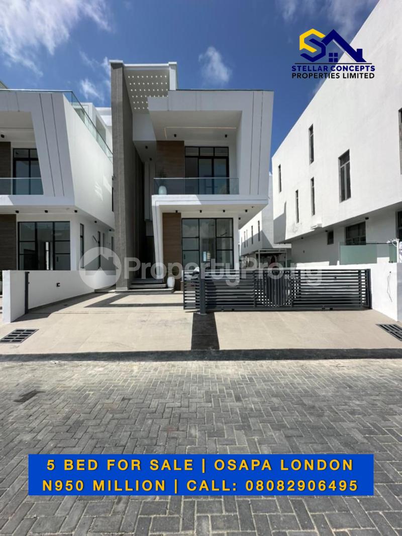 5 bedroom House for sale Agungi Osapa london Lekki Lagos