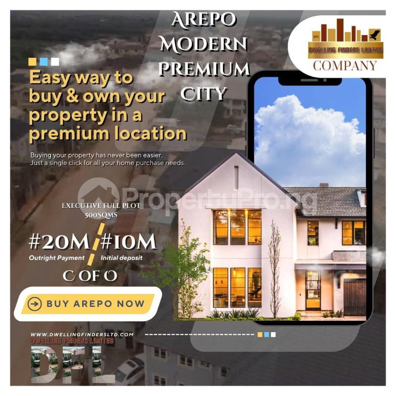 Land for sale Inside Orange Estate Arepo Ogun