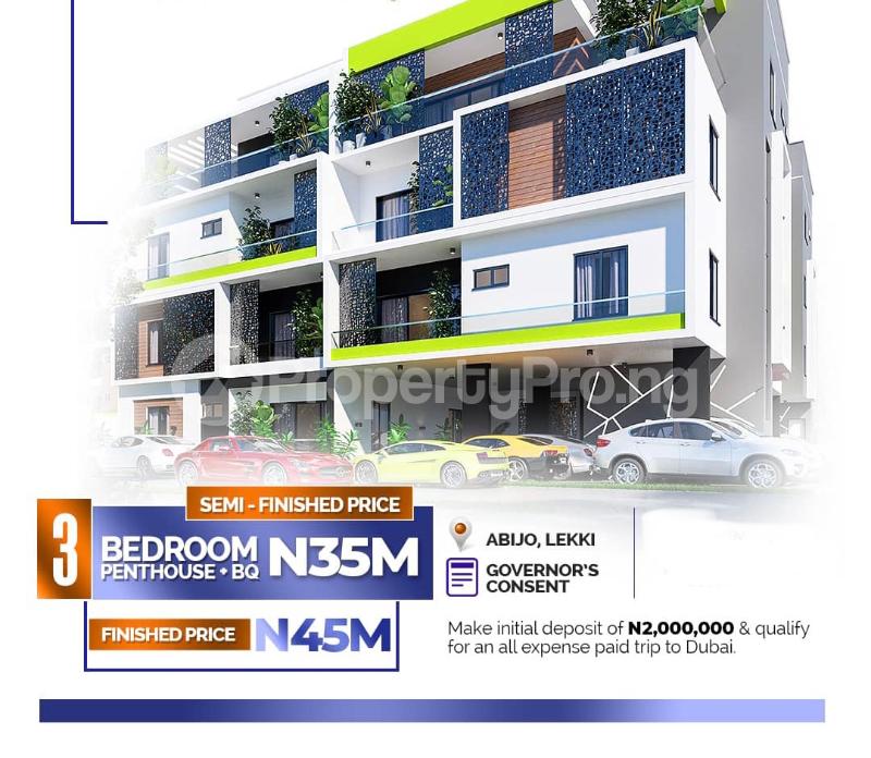 3 bedroom Flat / Apartment for sale Abijo Ibeju-Lekki Lagos