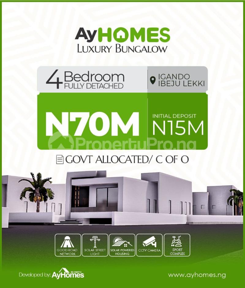 House for sale Eleko Junction, Free Trade Zone, Lakowe Golf, Ibeju-Lekki Lagos
