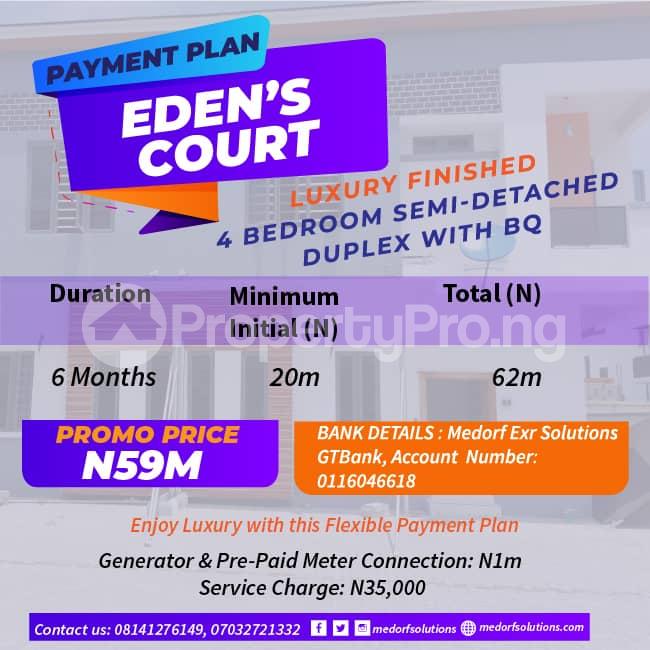 4 bedroom House for sale Chevron, After Lekki 2nd Toll Gate. chevron Lekki Lagos