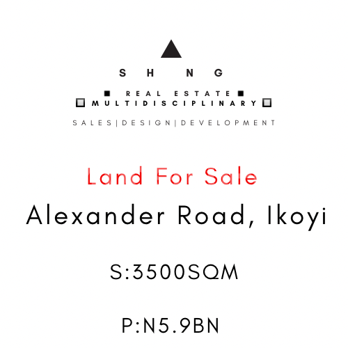 Land for sale Alexander Road Old Ikoyi Ikoyi Lagos