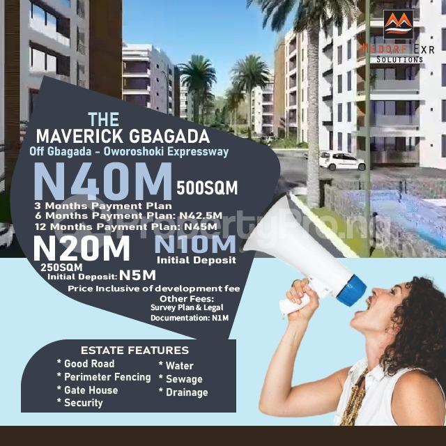 Land for sale Gbagada Anthony/ Oshodi Expressway Millenuim/UPS Gbagada Lagos