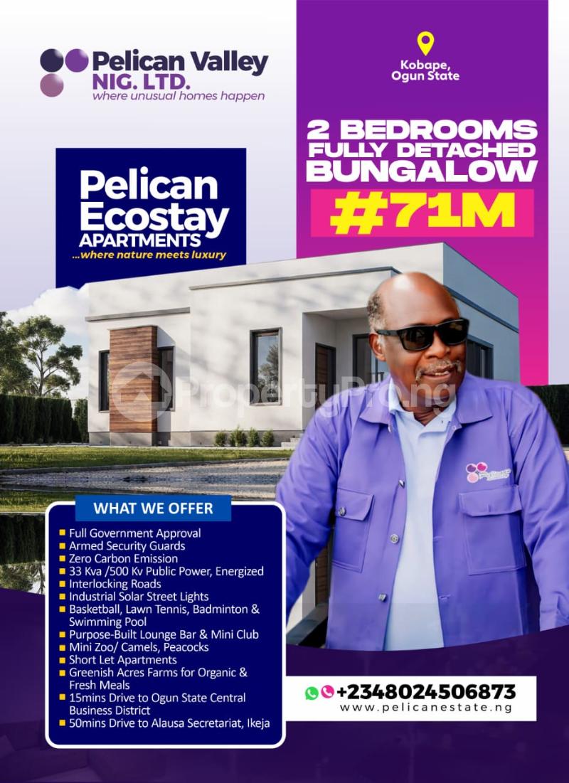 2 bedroom House for sale Pelican Brief Estate,masa Kobape Road Abeokuta North Ogun