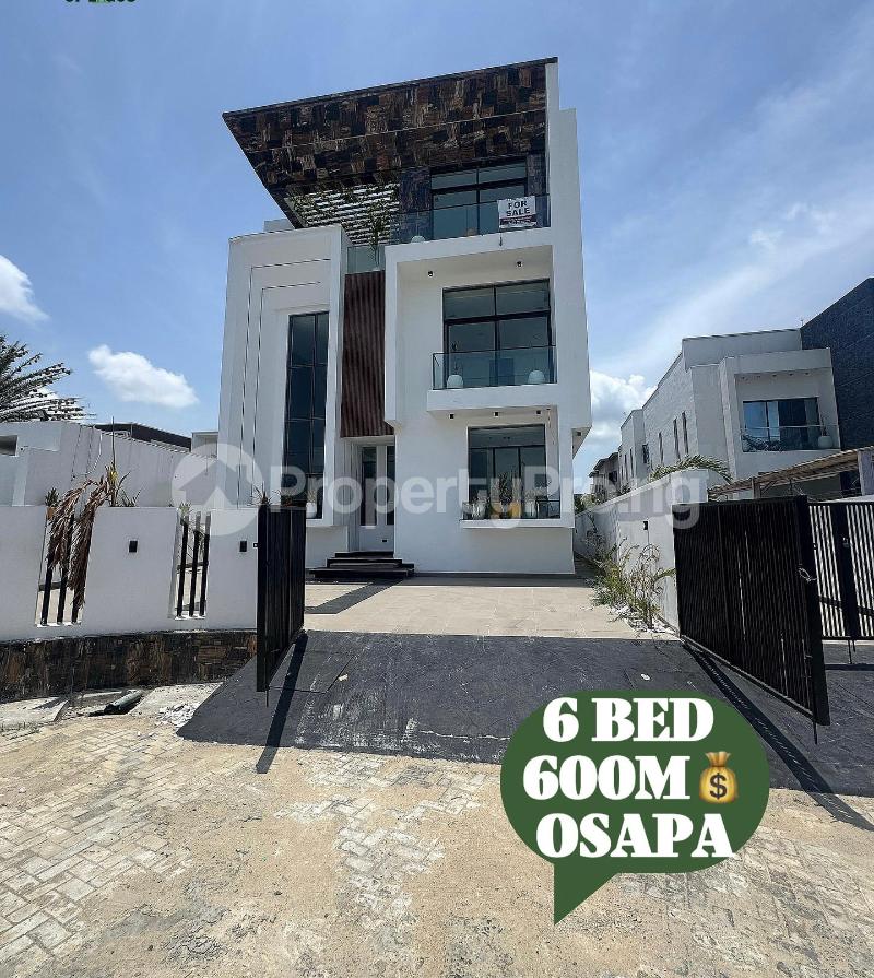 6 bedroom House for sale Osapa london Lekki Lagos